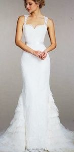 Tara Keely 2504 size 12 ivory Wedding Gown Dress